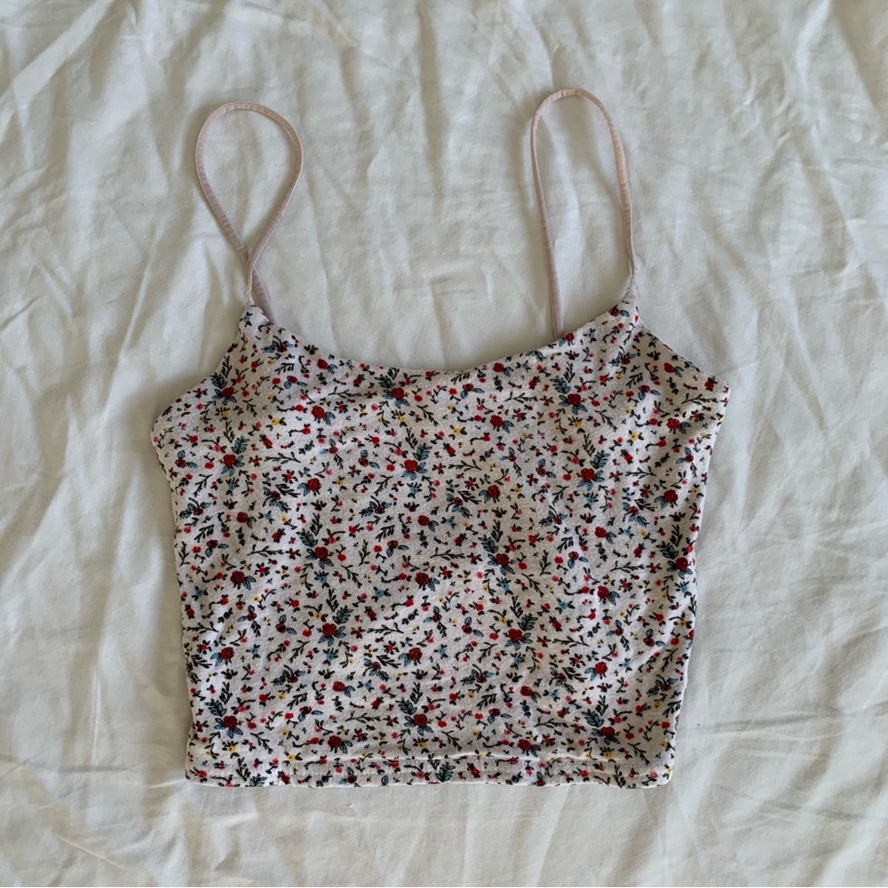 pacsun floral tank top